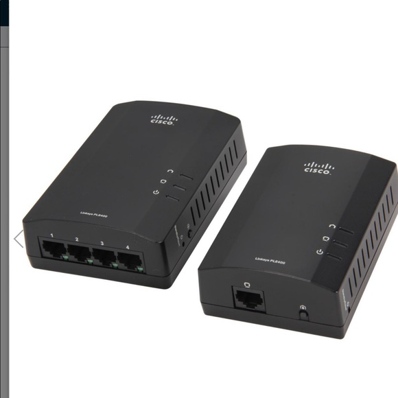 LINKSYS PLSK400 AV200 4-Port Network Adapter Kit - Picture 7 of 11